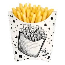 EMBALAGEM FRITAS PAPEL 25UN