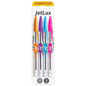 ESFEROGRAFICA JET LUX BLISTER C/4UN COMPACTOR