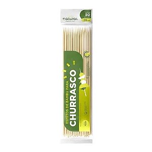 ESPETO CHURRASCO 28CM NATURAL