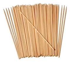 ESPETOS DE BAMBU 25CM 4MM