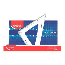 ESQUADRO 21CM X 45 MAPED