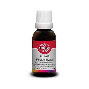 ESSENCIA ALIMENTICIA BAUNILHA BRANCA 30ML ARCOLOR