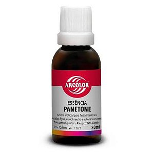 ESSENCIA ALIMENTICIA PANETONE 30ML ARCOLOR