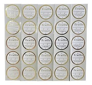 ETIQUETAS DECORATIVAS TRUFFA FAB / VAL / SABOR CARBER
