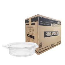 F742 C/ LACRE 250ML POTE REDONDO 12,5X3,5CM FIBRAFORM