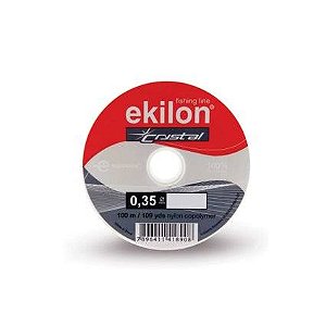 FIO DE NYLON 0,35MM COM 100M EKILON