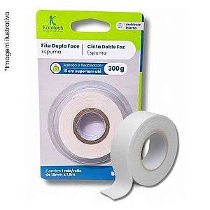 FITA ADESIVA PP NAC KORETAPE 2015 12MMX10M BRANCA