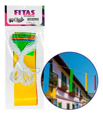 FITA DECORATIVA 35X5CM 21FITAS  8METROS FABRIKANDO FESTAS