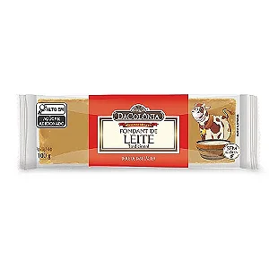 FONDANT DE LEITE TRADICIONAL TABLETE 100G