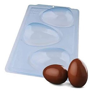 FORMA ESPECIAL SP OVO LISO CASCA FINA TAMANHO 500G CONJUNTO C/3 PARTES BWB