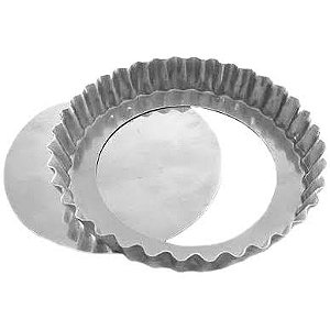 FORMA TORTA MAÇÃ CRESPA F/FALSO 15 X 03 X 17 CM METASA