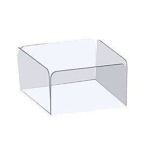 FORMINHA LUXO (4 PETALAS ACETATO) P CRISTAL C/ 50