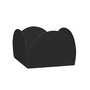 FORMINHA LUXO (4 PETALAS) G PRETO C/ 50