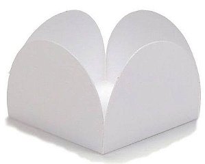 FORMINHA LUXO (4 PETALAS) P BRANCO C/ 50