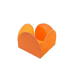 FORMINHA LUXO (4 PETALAS) P NEON LARANJA