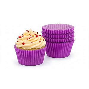 FORMINHA MINI CUPCAKE LILAS C/ 45UN FLIP