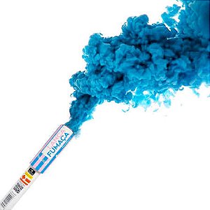 FUMACA CHA DE REVELACAO AZUL POPPER
