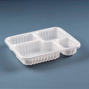 G 324 BANDEJA 4D FREEZER 1225ML BR PP 27X21X4,5 GALVANOTEK