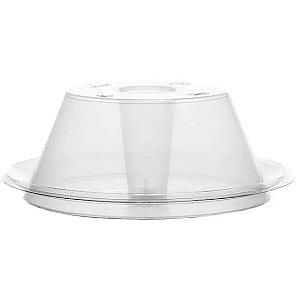 G 367 FORMA PUDIM FREEZER & MICRO 150ML CRISTAL PP 10,1X3,8 GALVANOTEK
