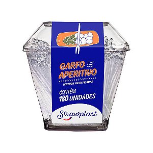 GARFO APERITIVO CRISTAL STRAWPLAST 365