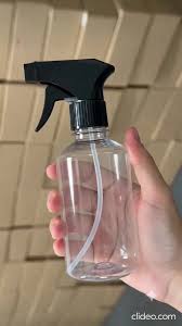 GARRAFINHA PET CRISTAL 500ML SPRAY (FRASCO) TECH