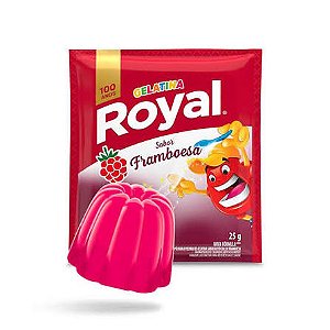 GELATINA DE FRAMBOESA 25G ROYAL