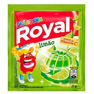 GELATINA DE LIMÃO 25G ROYAL