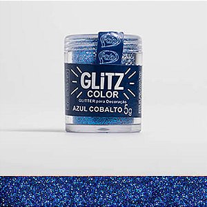 GLITTER P/ DECORACAO AZUL COBALTO 5G FAB