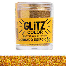 GLITTER P/ DECORACAO DOURADO 5G FAB