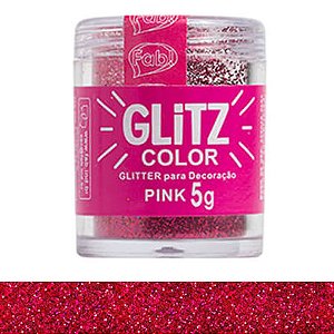 GLITTER P/ DECORACAO PINK 5G FAB