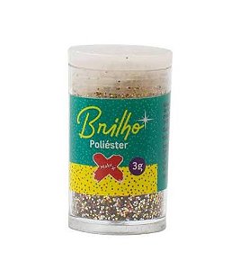 GLITTER POTE MULTICOLOR MAKE+ 3 GR BRILHO