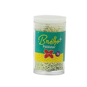 GLITTER POTE VERDE CLARO MAKE+ 3 GR BRILHO