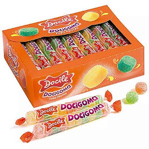 GOMA TUBO SORTIDO DOCILE 30G