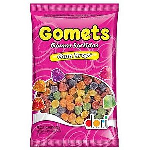 GOMETS GOMAS SORTIDAS GUM DROPS 1KG DORI