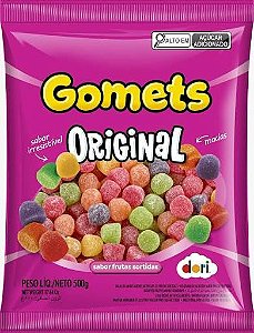 GOMETS GOMAS SORTIDAS GUM DROPS 500G DORI