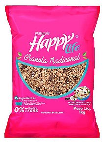 GRANOLA TRADICIONAL HAPPY LIFE 1KG