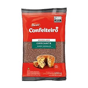 GRANULADO CROCANTE ESCURO CONFEITEIRO 1,010KG HARALD