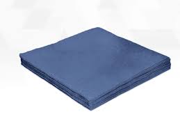 GUARDANAPO 24 CM X 24 CM AZUL SILVER FESTAS