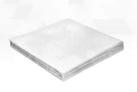 GUARDANAPO 24 CM X 24 CM BRANCO SILVER FESTAS