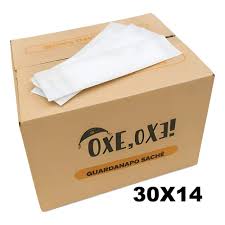 GUARDANAPO EMBALADO - SACHE C/2 UN 30X14 OXE OXE