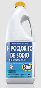 HIPOCLORITO DE SODIO 2LT CLORO ATIVO START