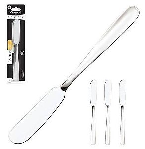 JOGO DE ESPATULA P/ MANTEIGA 4PCS EMCASATEM