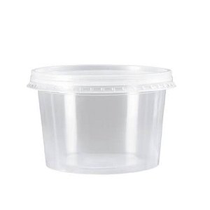 KIT POTE PP REDONDO 1000ML ULTRA (FREEZER/MICRO)