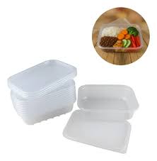 KIT POTE RETANGULAR PP 350 ML C/TAMPA GOURMAX