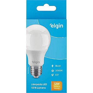LAMPADA BULBO LED 12W BIVOLT ELGIN