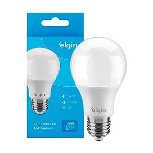 LAMPADA BULBO LED 15W BIVOLT ELGIN