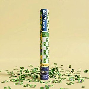 LANCA CONFETE DE BANDEIRINHAS LINHA BRASIL