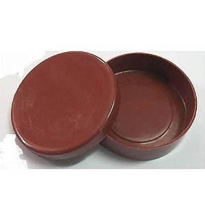 LATINHA PLASTICA COR: MARROM