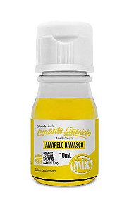 LÍQUIDO - MISTURA DE CORANTES ARTIFICIAIS PARA FINS ALIMENTÍCIOS AMARELO DAMASCO MIX 10ML
