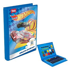 MALETA ARTÍSTICA HOT WHEELS 24PCS